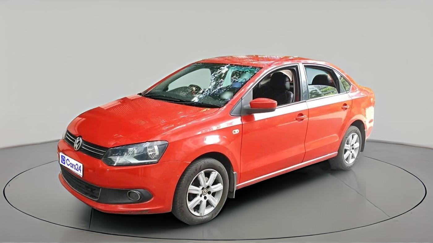2010 Volkswagen Vento HIGHLINE PETROL AT, Petrol, Automatic, 95,302 km, exterior