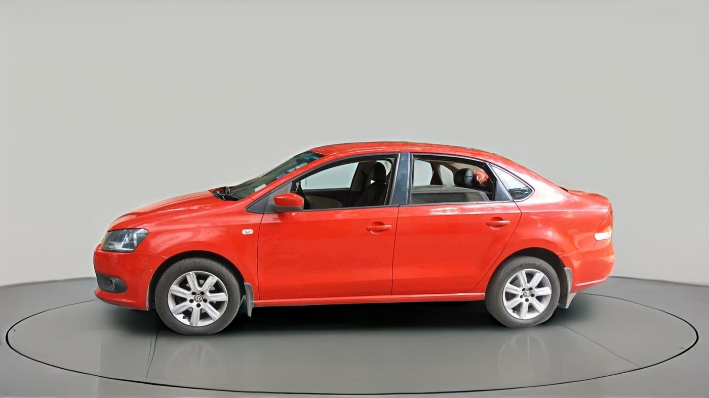 2010 Volkswagen Vento HIGHLINE PETROL AT, Petrol, Automatic, 95,302 km, exterior