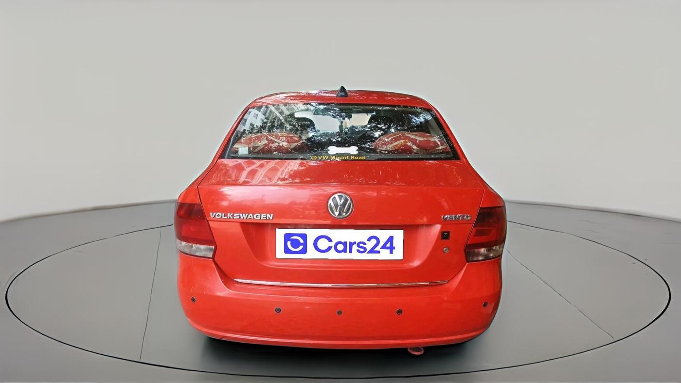 2010 Volkswagen Vento HIGHLINE PETROL AT, Petrol, Automatic, 95,302 km, exterior