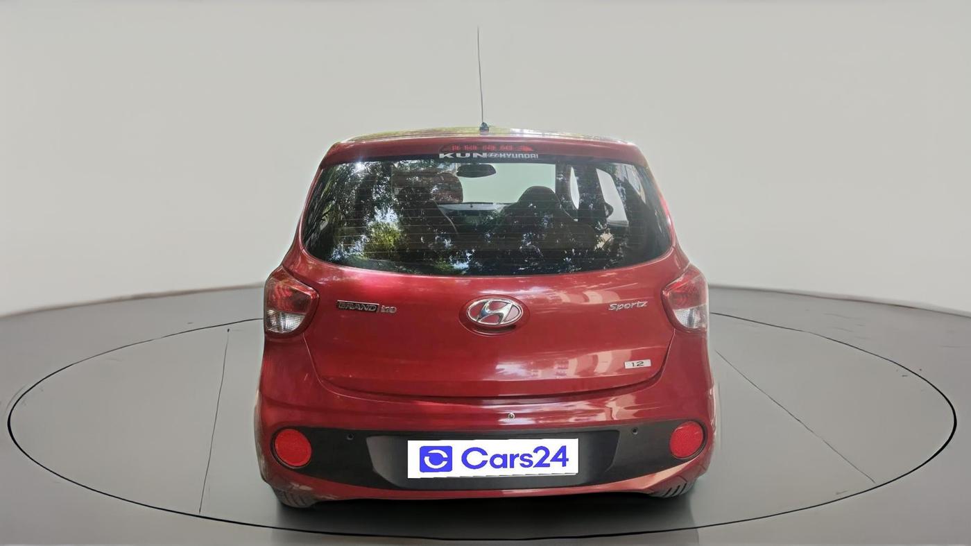 2017 Hyundai Grand i10 SPORTZ 1.2 KAPPA VTVT, Petrol, Manual, 45,135 km, exterior