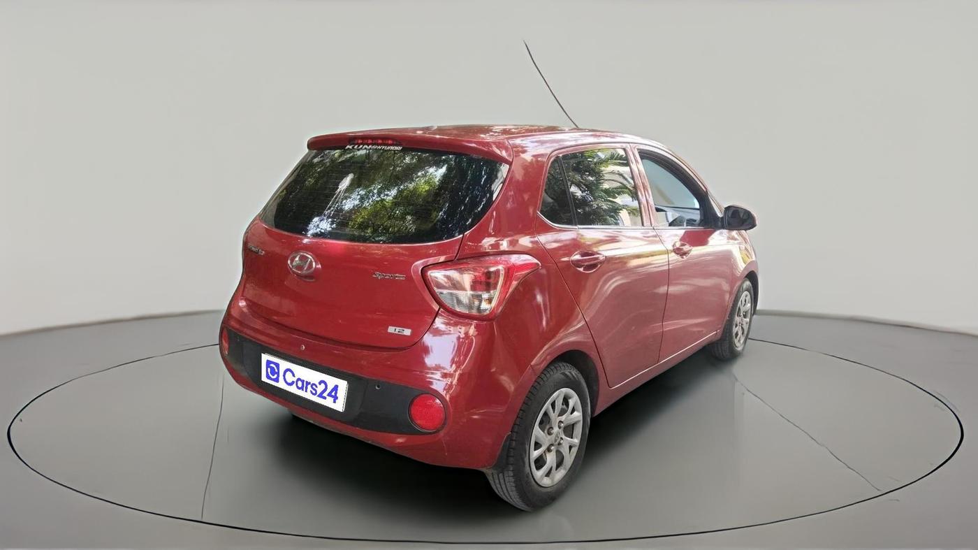 2017 Hyundai Grand i10 SPORTZ 1.2 KAPPA VTVT, Petrol, Manual, 45,135 km, exterior