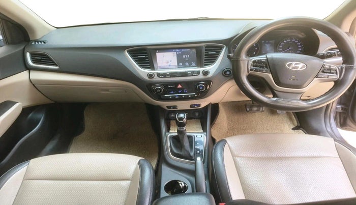 2017 Hyundai Verna 1.6 VTVT SX (O) AT, Petrol, Automatic, 1,27,342 km, interior