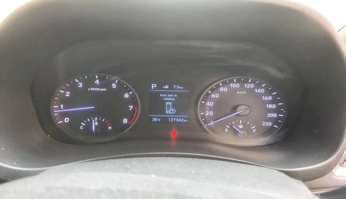 2017 Hyundai Verna 1.6 VTVT SX (O) AT, Petrol, Automatic, 1,27,342 km, interior