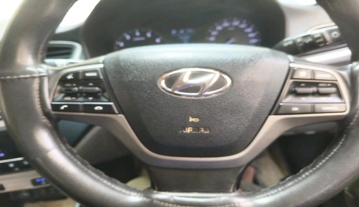 2017 Hyundai Verna 1.6 VTVT SX (O) AT, Petrol, Automatic, 1,27,342 km, interior