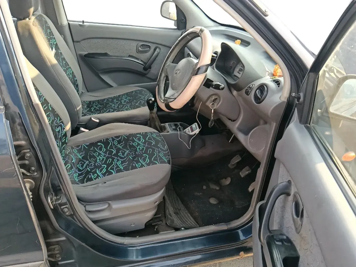2007 Hyundai Santro Xing XO, Petrol, Manual, 1,02,286 km, interior