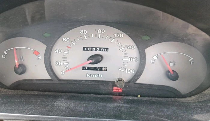 2007 Hyundai Santro Xing XO, Petrol, Manual, 1,02,286 km, interior