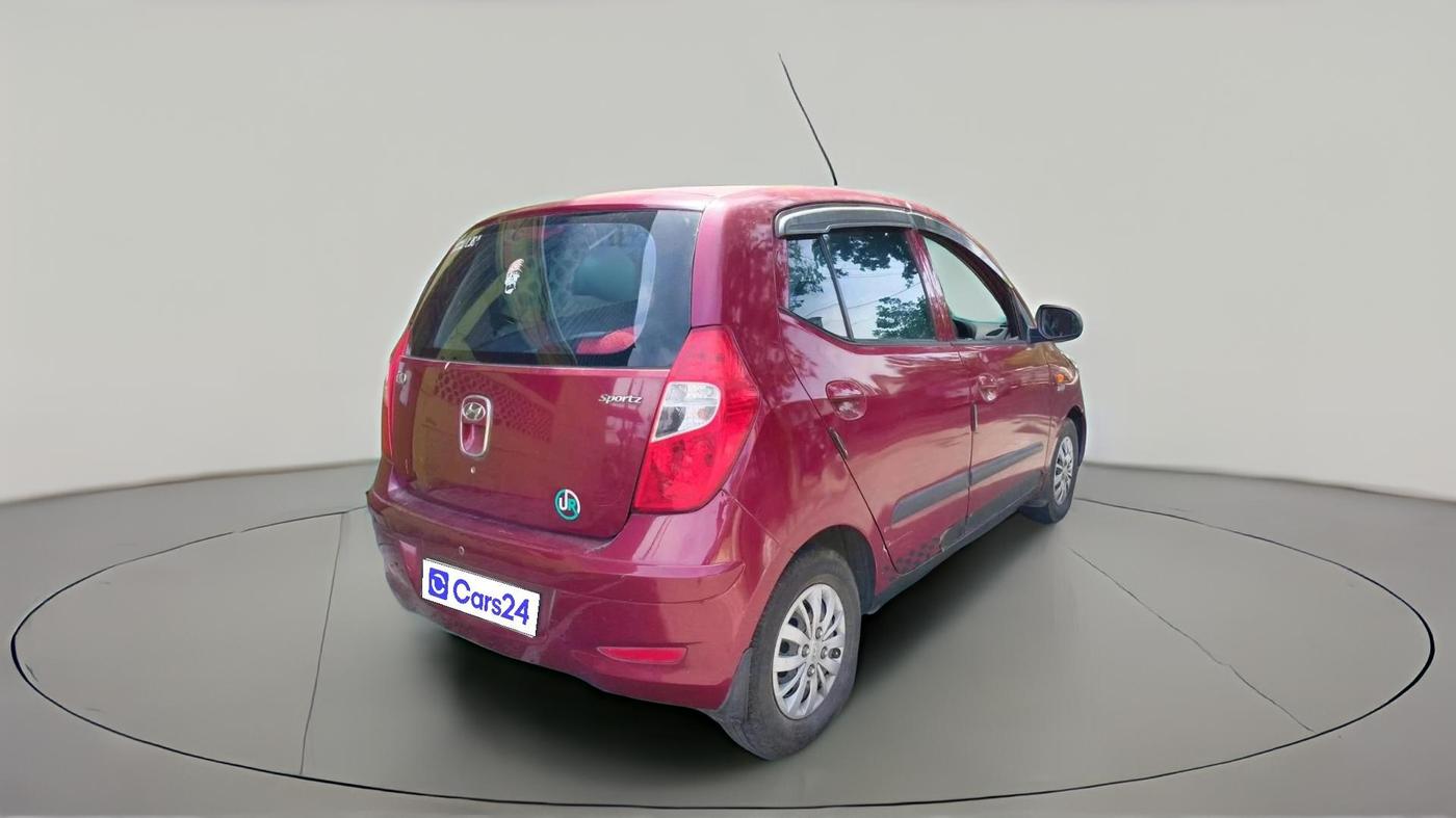2015 Hyundai i10 SPORTZ 1.1, Petrol, Manual, 76,843 km, exterior