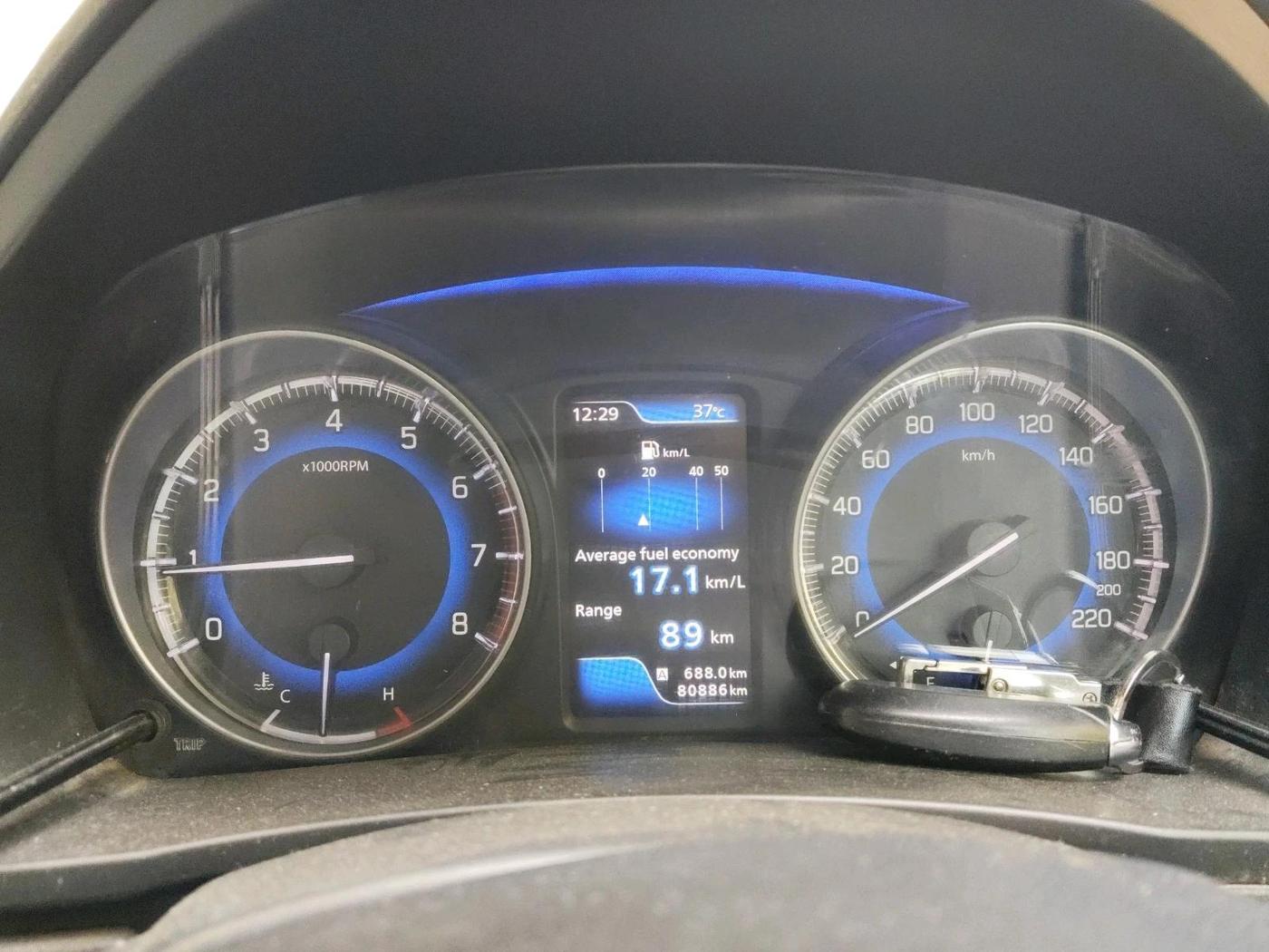 2017 Maruti Baleno ALPHA PETROL 1.2, Petrol, Manual, 80,886 km, interior