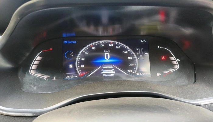 2022 Renault Kiger RXZ AMT, Petrol, Automatic, 34,103 km, interior