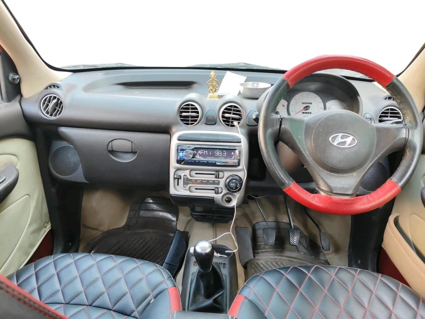 2012 Hyundai Santro Xing GLS, Petrol, Manual, 77,607 km, interior