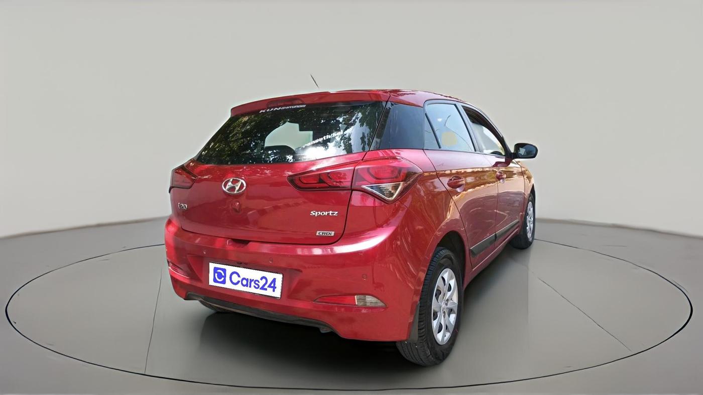 2016 Hyundai Elite i20 SPORTZ 1.4 CRDI, Diesel, Manual, 1,18,087 km, exterior