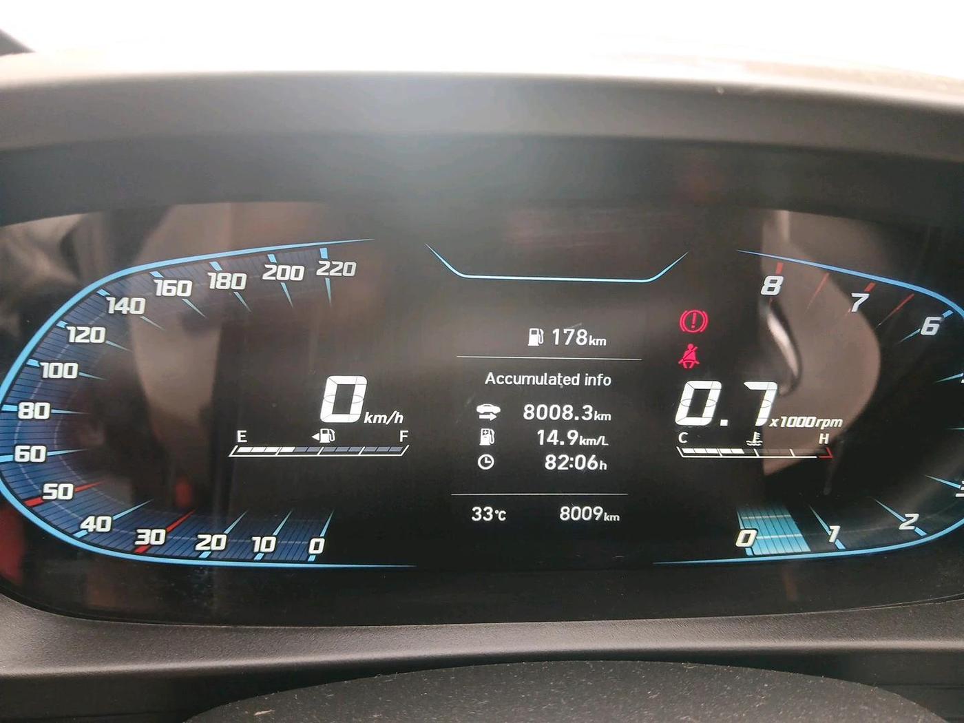 2022 Hyundai NEW I20 SPORTZ 1.2 MT, Petrol, Manual, 8,009 km, interior