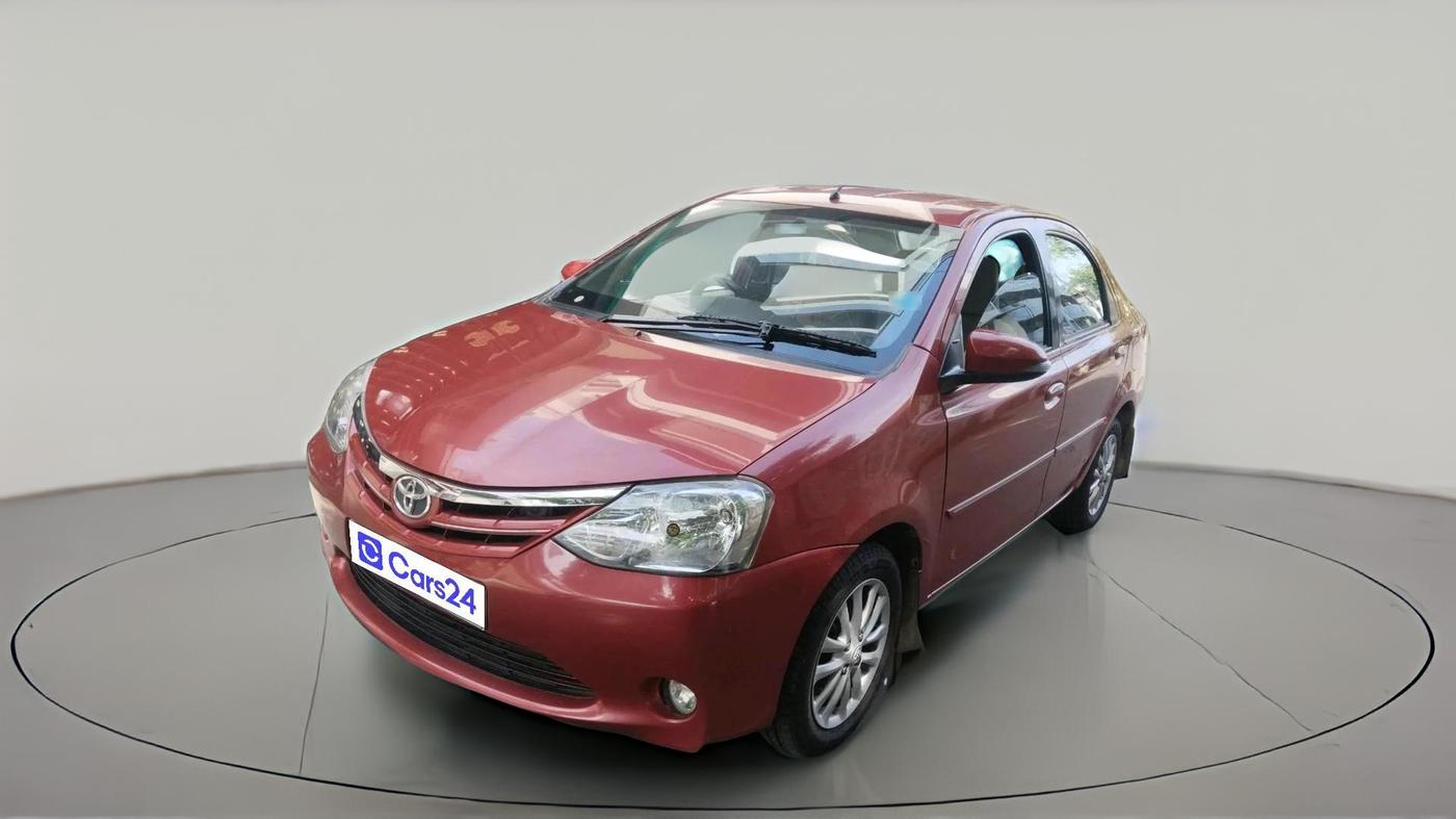 2013 Toyota Etios V, Petrol, Manual, 26,070 km, exterior