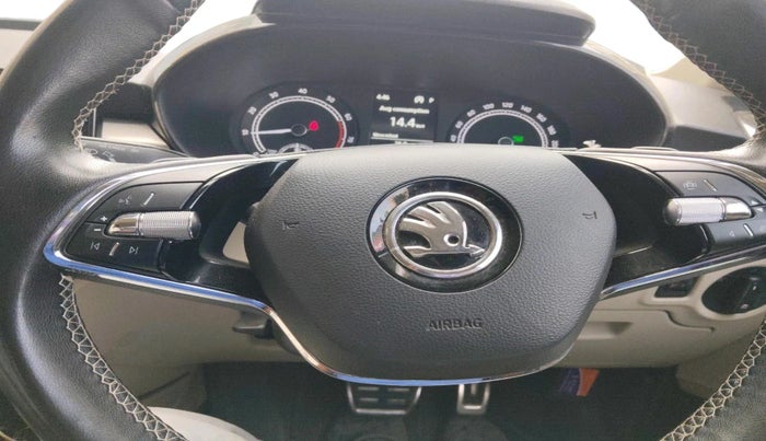 2023 Skoda SLAVIA AMBITION 1.5L TSI AT, Petrol, Automatic, 37,661 km, interior