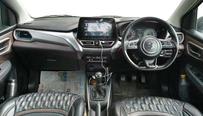 2023 Maruti FRONX ALPHA 1.0L TURBO MT DUAL TONE, Petrol, Manual, 29,343 km, interior