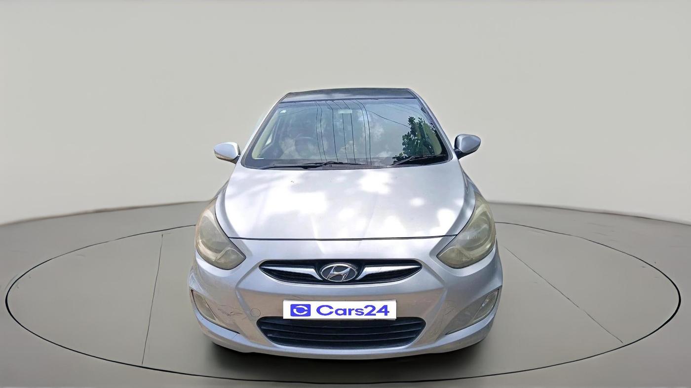 2012 Hyundai Verna FLUIDIC 1.6 CRDI SX AT, Diesel, Automatic, 1,96,421 km, exterior