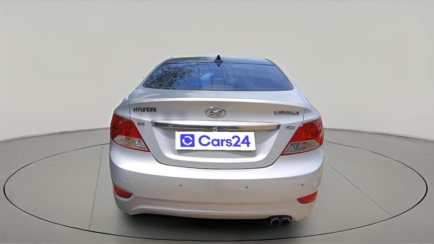 2012 Hyundai Verna FLUIDIC 1.6 CRDI SX AT, Diesel, Automatic, 1,96,421 km, exterior