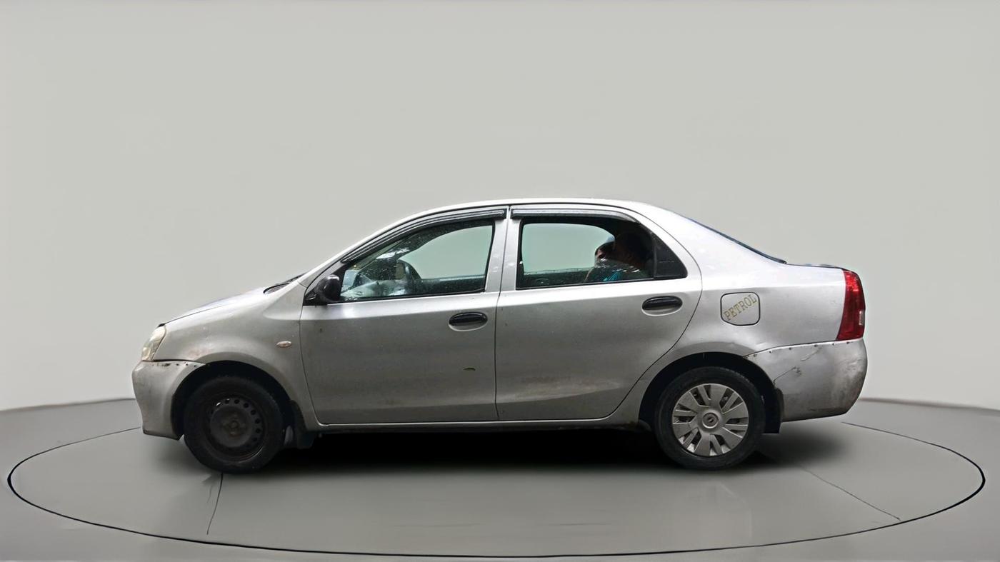 2011 Toyota Etios J, CNG, Manual, 1,31,531 km, exterior