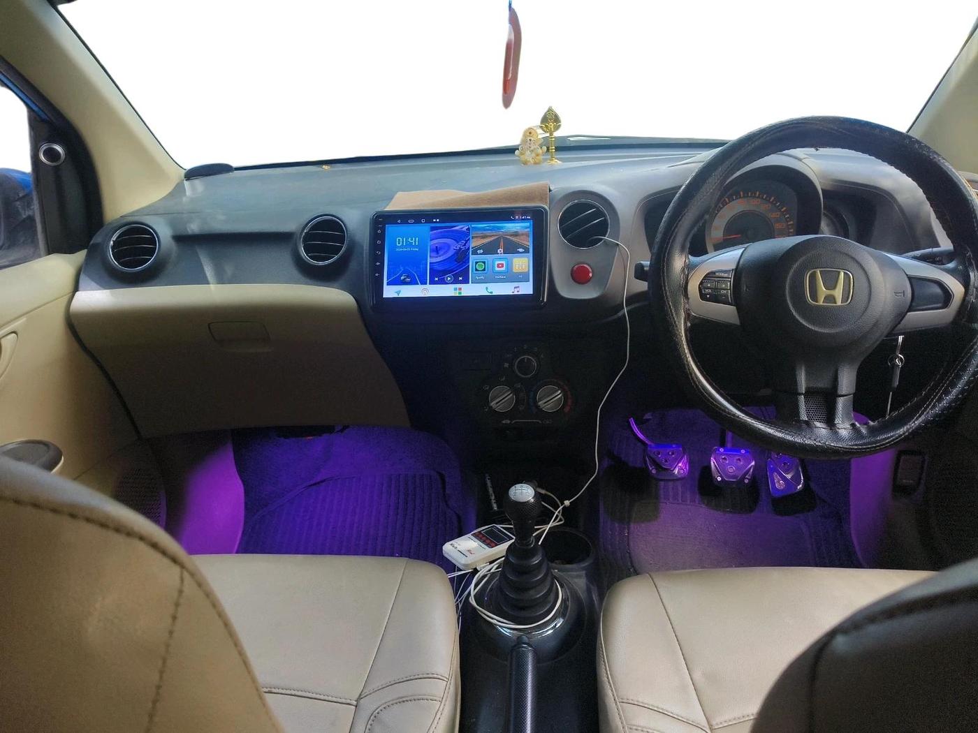 2012 Honda Brio S MT, Petrol, Manual, 74,987 km, interior