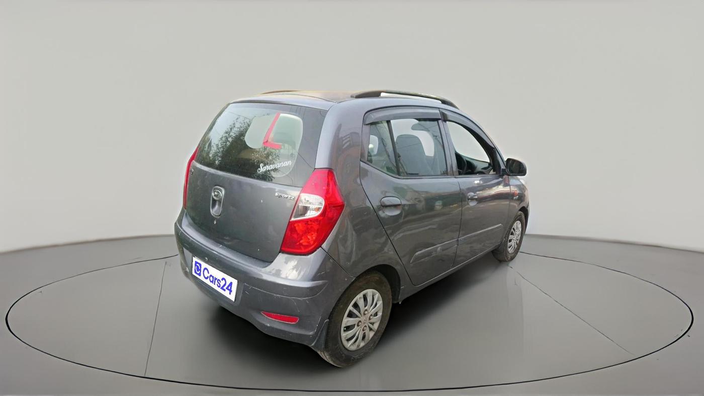 2013 Hyundai i10 SPORTZ 1.1, Petrol, Manual, 1,10,053 km, exterior