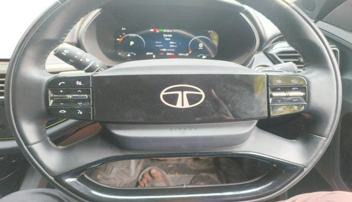 2025 Tata Harrier FEARLESS PLUS DARK EDITION AT, Diesel, Automatic, 3,691 km, interior