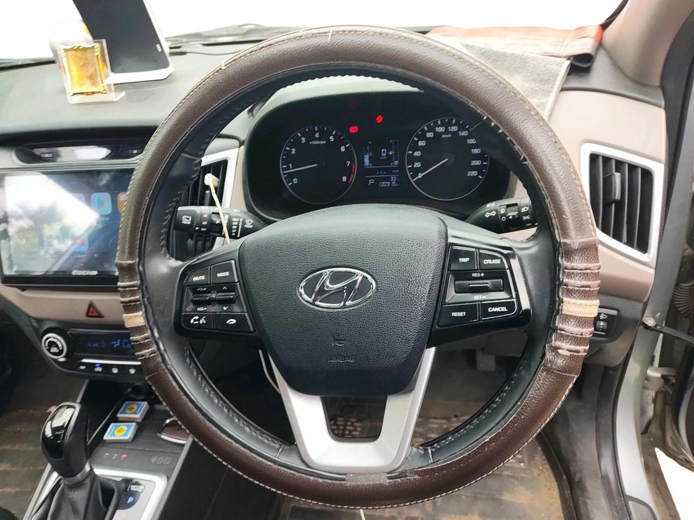 2019 Hyundai Creta SX AT 1.6 PETROL, Petrol, Automatic, 1,30,915 km, interior
