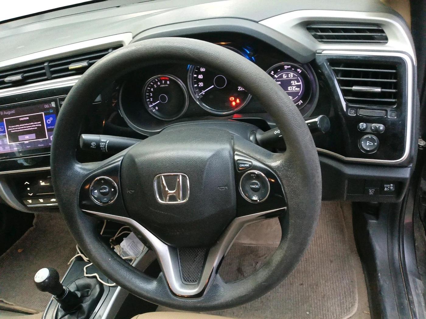 2018 Honda City 1.5L I-VTEC V MT, Petrol, Manual, 1,05,468 km, interior