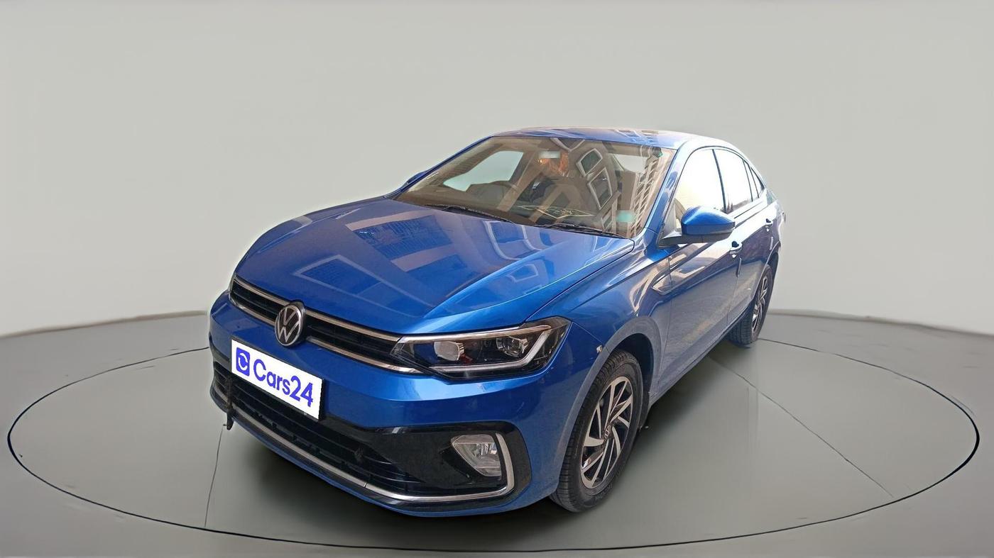 2023 Volkswagen VIRTUS TOPLINE TSI 1.0 AT, Petrol, Automatic, 8,396 km, exterior