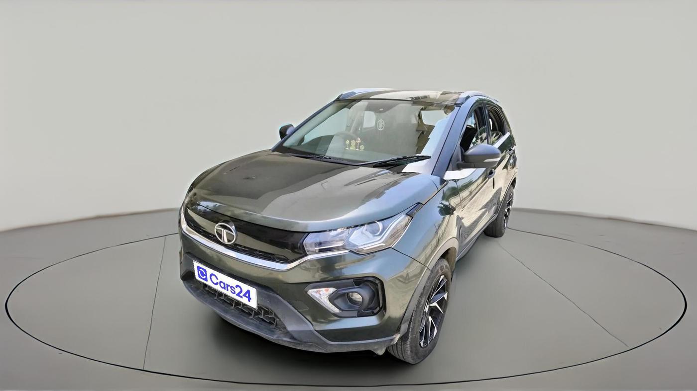 2021 Tata NEXON XMA SUNROOF PETROL, Petrol, Automatic, 75,140 km, exterior