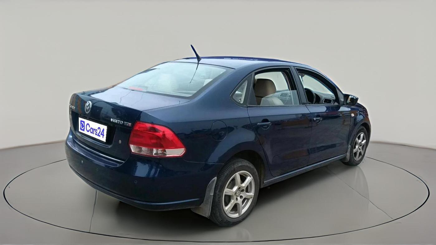 2012 Volkswagen Vento HIGHLINE DIESEL 1.6, Diesel, Manual, 1,69,856 km, exterior