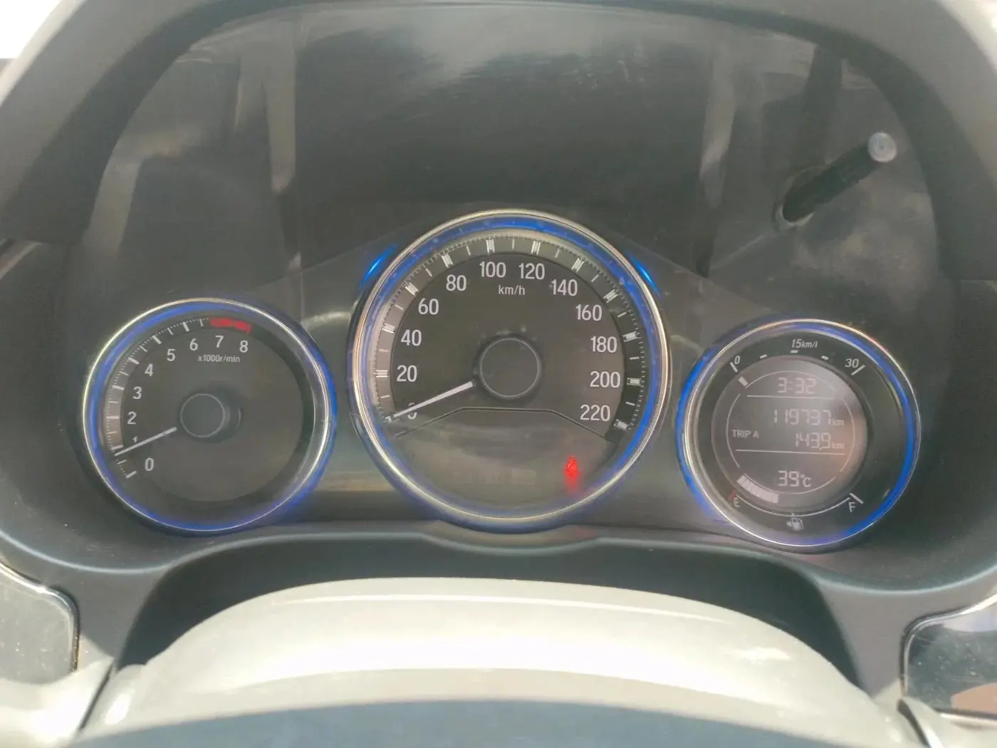 2015 Honda City 1.5L I-VTEC VX, Petrol, Manual, 1,19,737 km, interior
