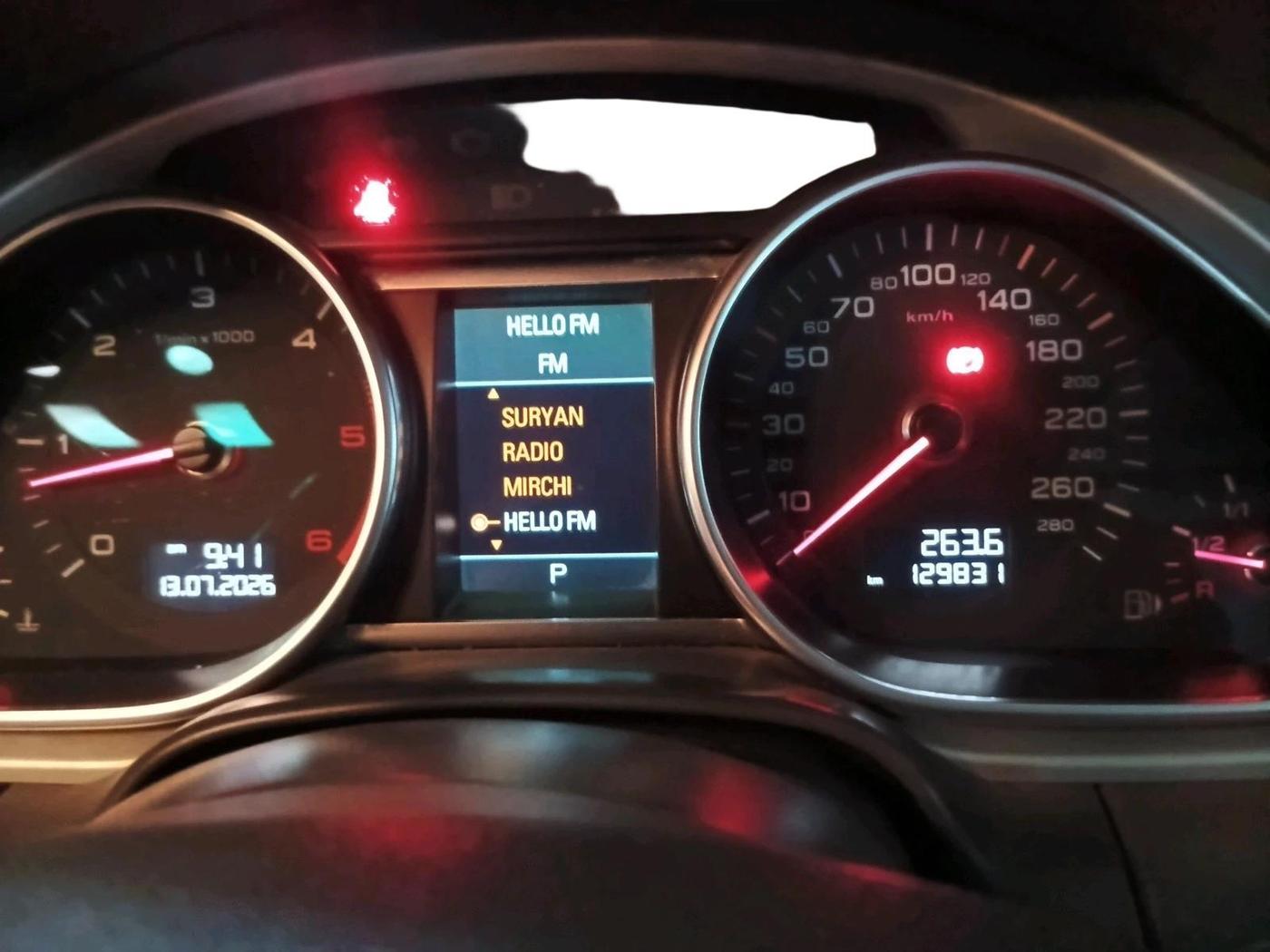 2014 Audi Q7 3.0 TDI QUATTRO, Diesel, Automatic, 1,29,831 km, interior