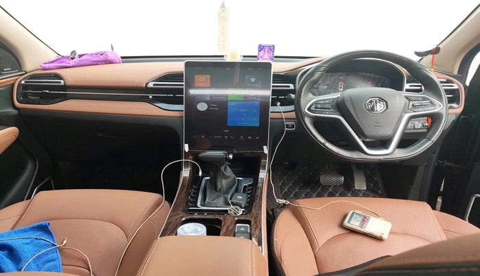 2024 MG HECTOR PLUS SAVVY PRO 1.5 TURBO CVT 7 STR, Petrol, Automatic, 34,956 km, interior