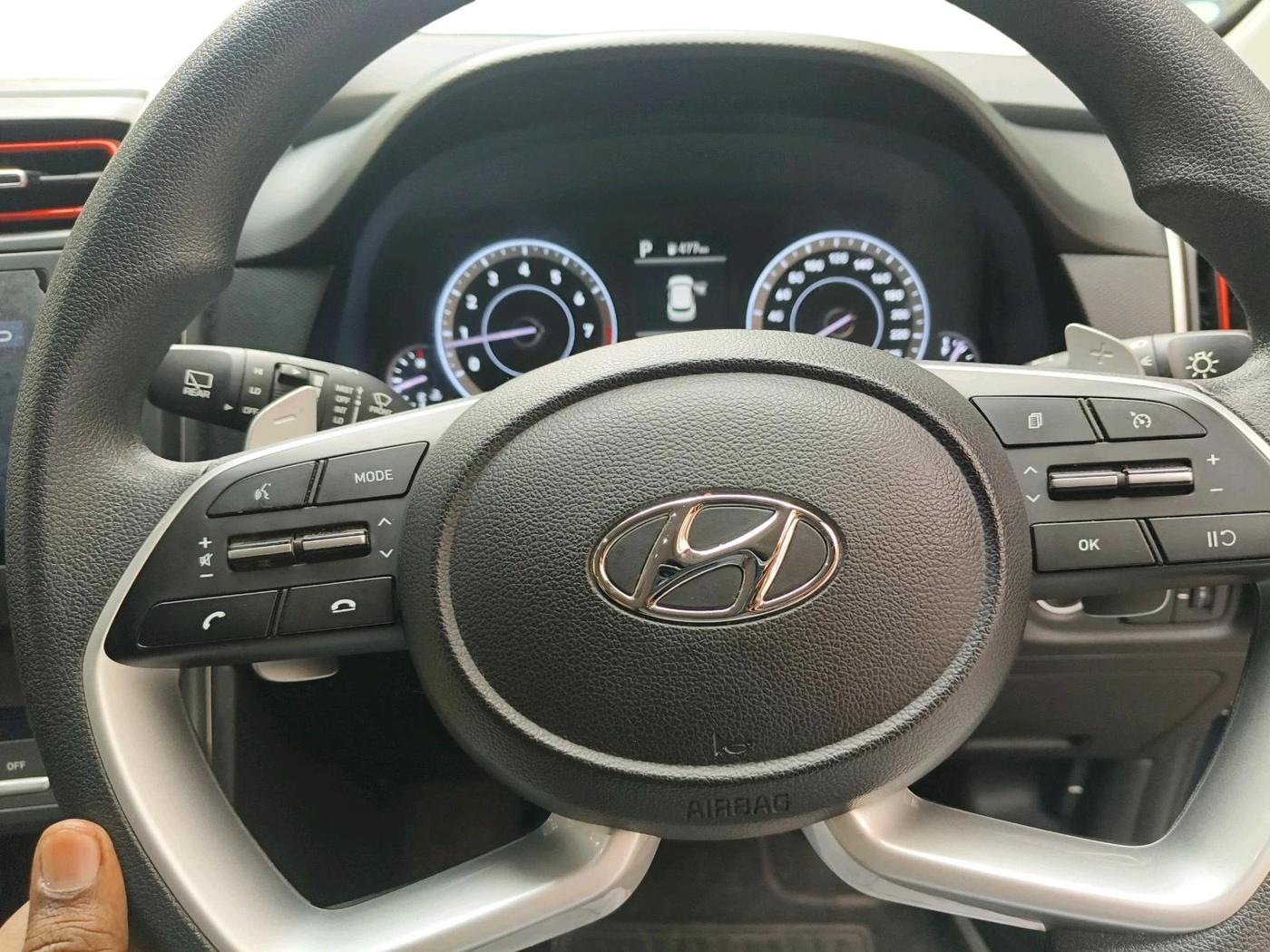 2022 Hyundai Creta S PLUS 1.4 TURBO DCT, Petrol, Automatic, 34,403 km, interior
