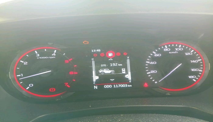 2023 Mahindra Thar LX HARD TOP 4WD MT, Diesel, Manual, 1,17,003 km, interior