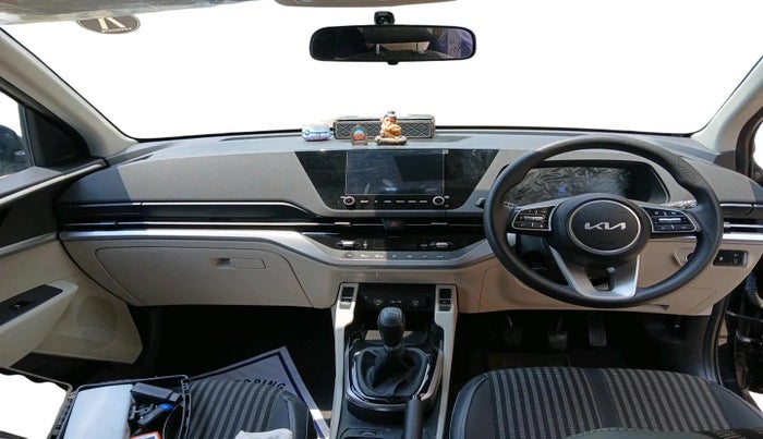 2023 KIA CARENS PRESTIGE PLUS 1.4 PETROL 7 STR, Petrol, Manual, 9,835 km, interior