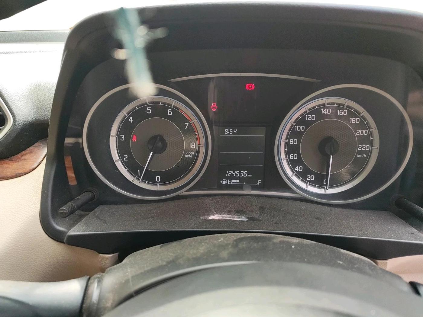 2020 Maruti Dzire VXI, Petrol, Manual, 1,24,536 km, interior