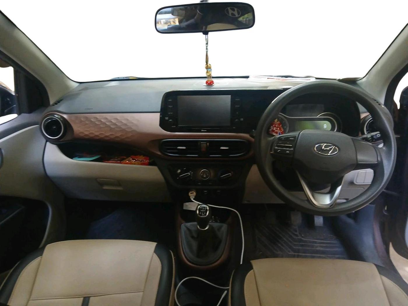 2020 Hyundai AURA SX 1.2, Petrol, Manual, 35,811 km, interior