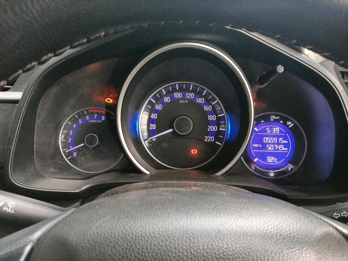 2018 Honda WR-V 1.2L I-VTEC VX MT, Petrol, Manual, 55,915 km, interior
