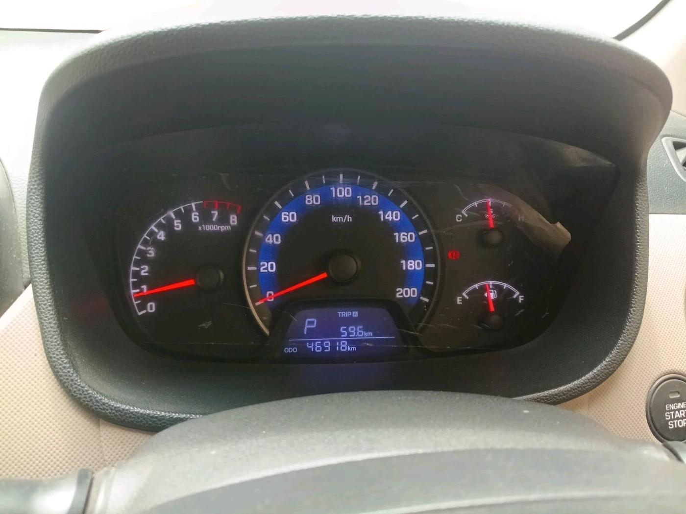 2015 Hyundai Xcent SX AT 1.2 (O), Petrol, Automatic, 46,918 km, interior