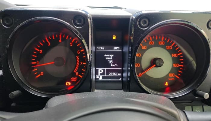 2023 Maruti JIMNY ALPHA ALL GRIP PRO AT, Petrol, Automatic, 23,165 km, interior