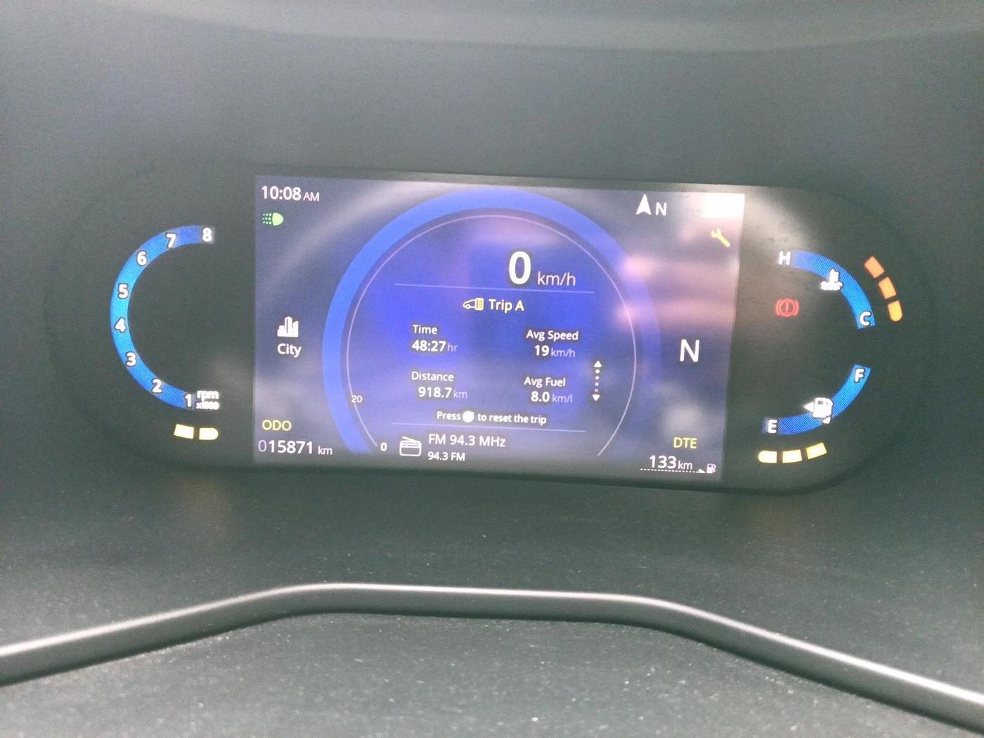 2024 Tata NEXON CREATIVE+ AMT 1.2 PETROL, Petrol, Automatic, 15,871 km, interior