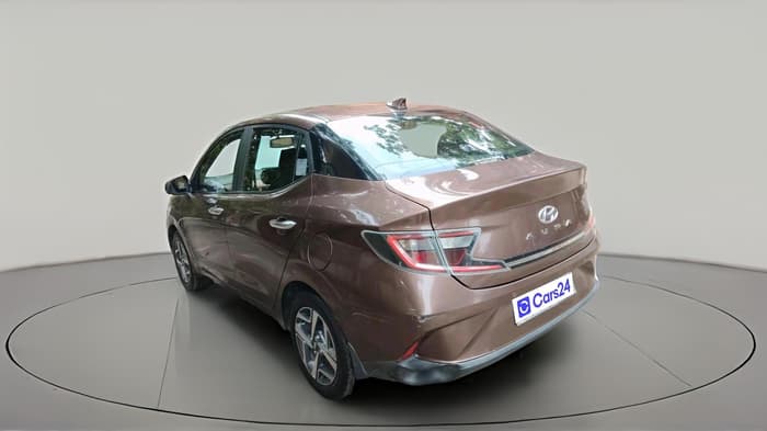 2020 Hyundai AURA SX PLUS 1.2 AMT, Petrol, Automatic, 67,300 km, exterior