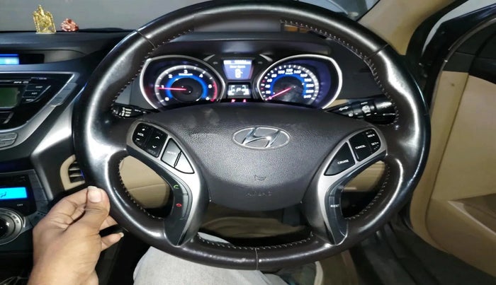 2012 Hyundai New Elantra 1.6 SX AT DIESEL, Diesel, Automatic, 98,500 km, interior