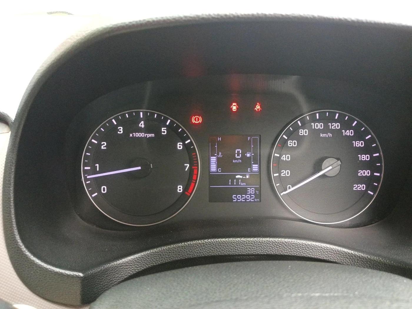 2018 Hyundai Creta SX 1.6 PETROL, Petrol, Manual, 59,292 km, interior
