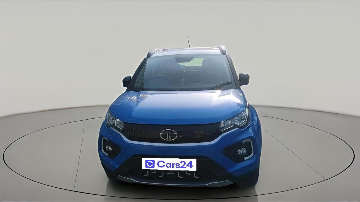 2021 Tata NEXON XZ PLUS (O) PETROL DUAL TONE, Petrol, Manual, 75,297 km, exterior