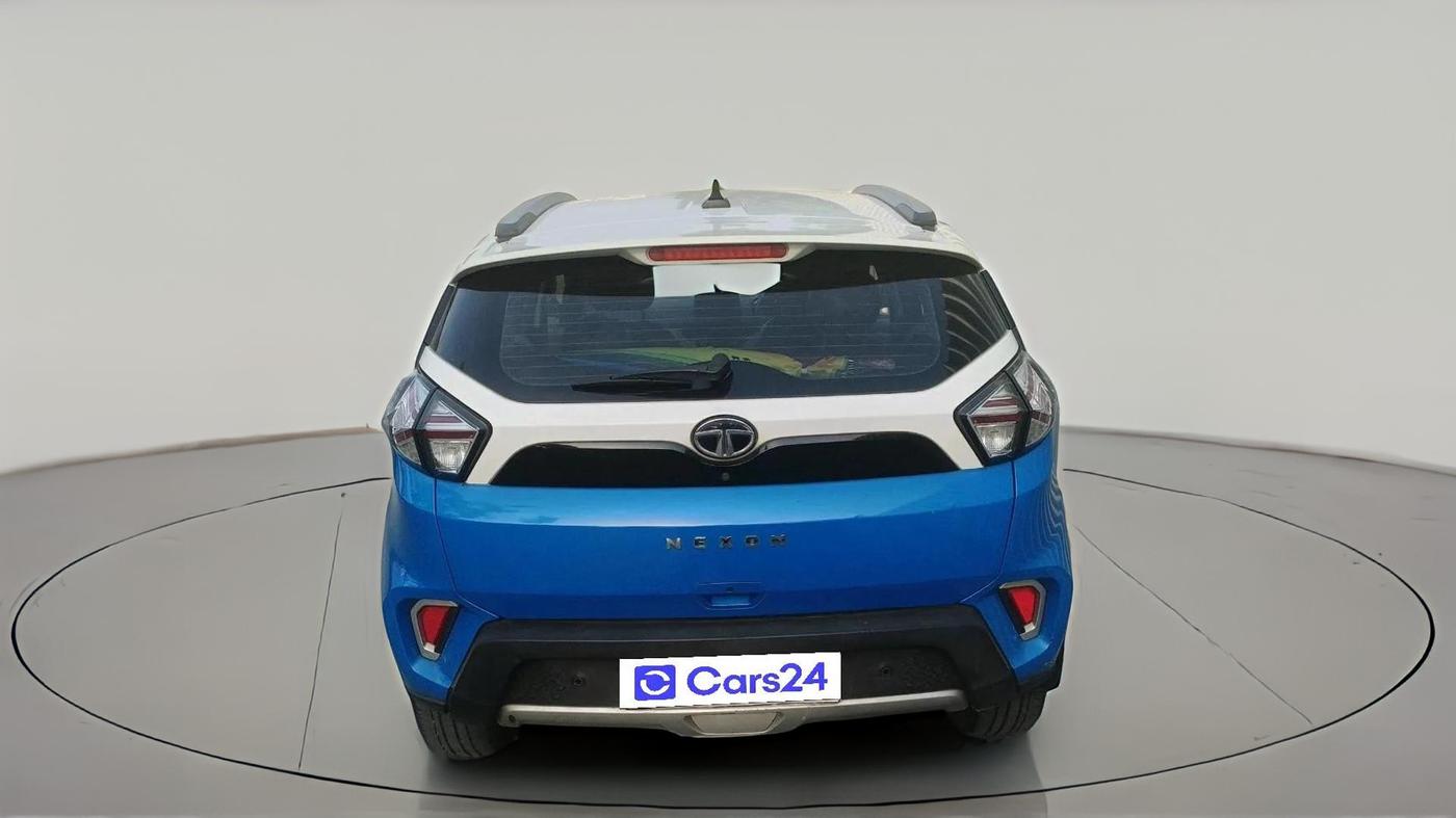 2021 Tata NEXON XZ PLUS (O) PETROL DUAL TONE, Petrol, Manual, 75,297 km, exterior