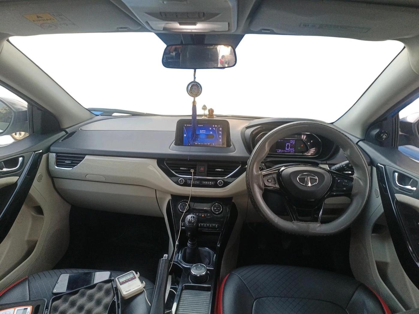 2021 Tata NEXON XZ PLUS (O) PETROL DUAL TONE, Petrol, Manual, 75,297 km, interior