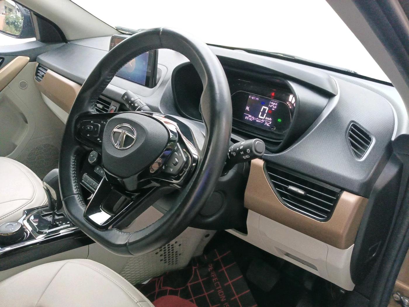 2023 Tata NEXON  XZA Plus LUXS Jet, Petrol, Automatic, 12,315 km, interior