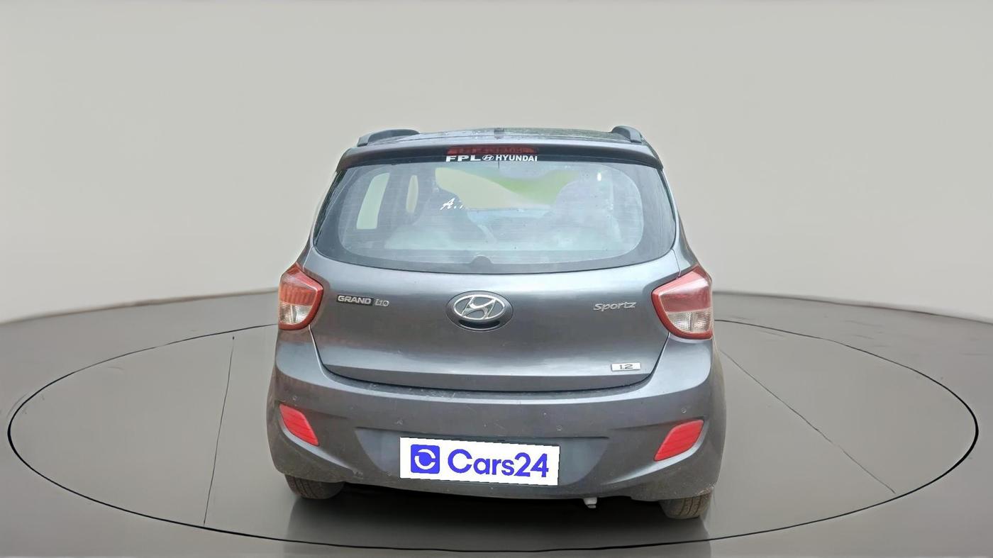 2015 Hyundai Grand i10 SPORTZ 1.2 KAPPA VTVT, Petrol, Manual, 2,14,091 km, exterior